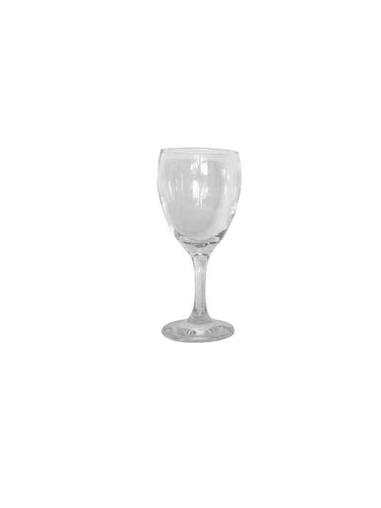 Red wine glass
